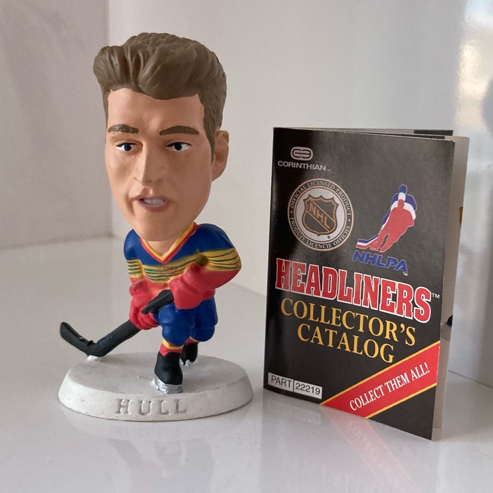 NHL Headliners Hockey Figure by Corinthian, 1997, HULL